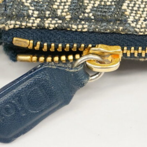 Christian Dior Trotter Saddle Canvas Pouch - Picture 9 of 10